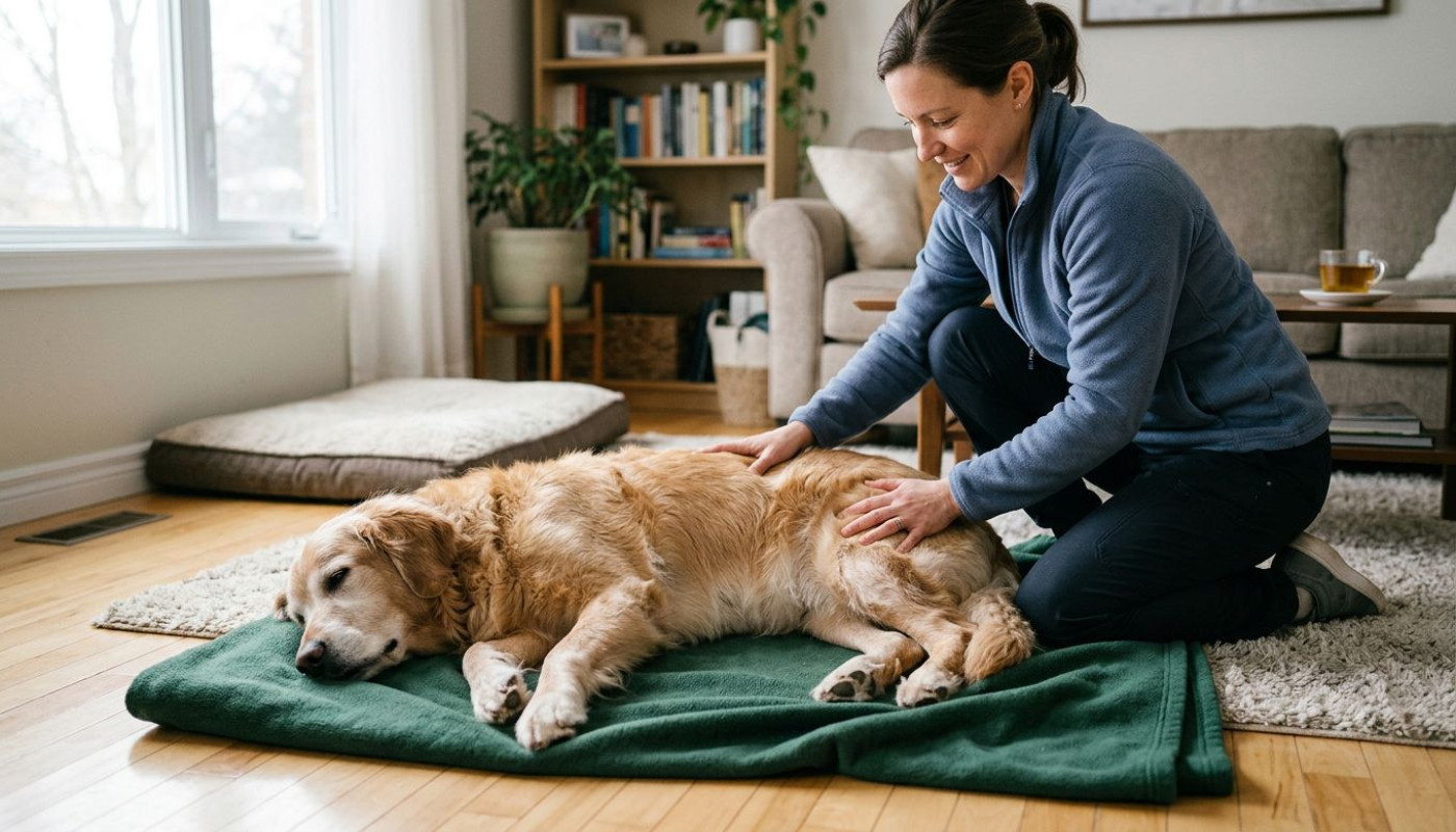Quels sont les avantages de l'ostéopathie pour les animaux âgés ?